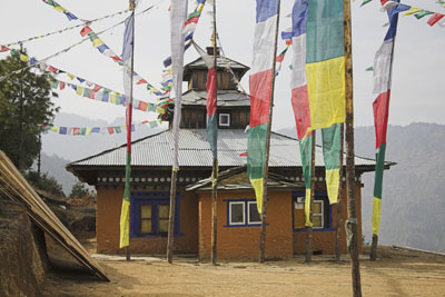 Gompa in Duble