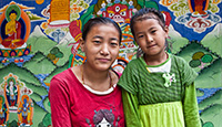 Pem Doma Sherpa and Yangyi Sherpa