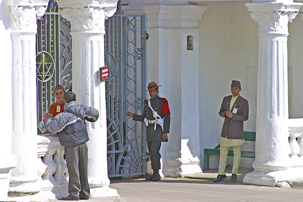 Ingang Narayanhiti Paleis