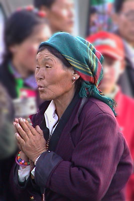Pilgrim in Lhasa