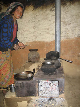 A happy and grateful user of the improved stove
